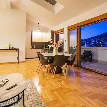Daire Exclusive Penthouse Old Town With Sauna And Jacuzzi Mostar